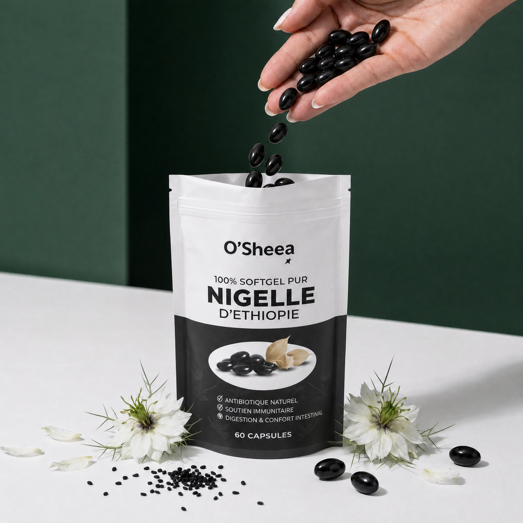Capsules O'Sheea versees dans la main