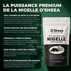 La puissance premium de la nigelle O'Sheea